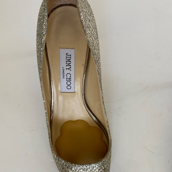 Jimmy Choo Isabel Open Toe Heels - Picture 8 of 9